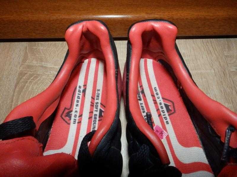 Бутсы adidas predator mania xtrx sg black red 676748 leather размер 39