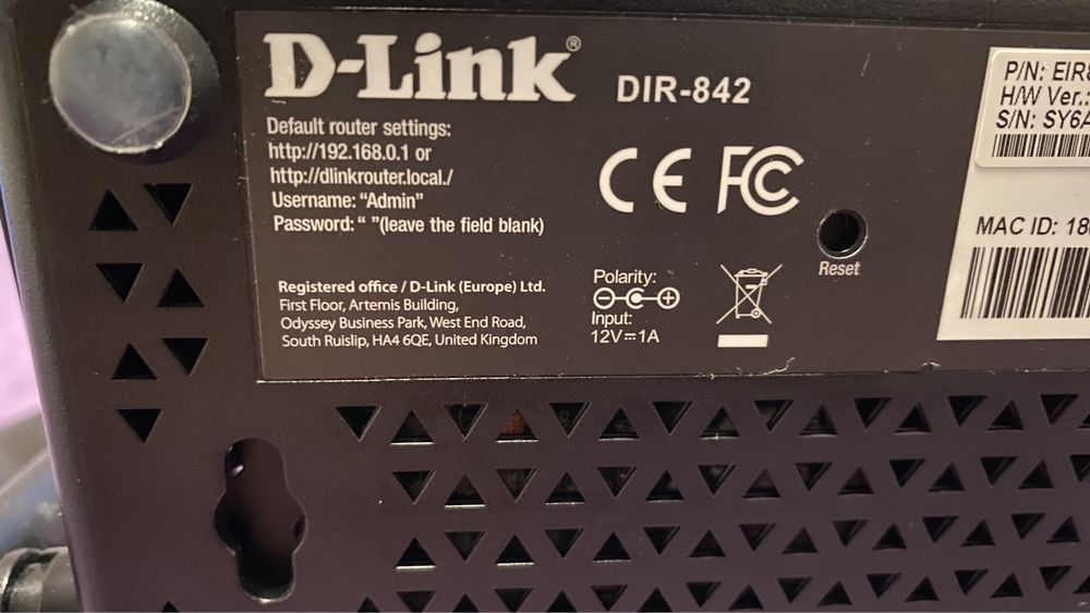 Router D-Link DIR-842 4 anteny