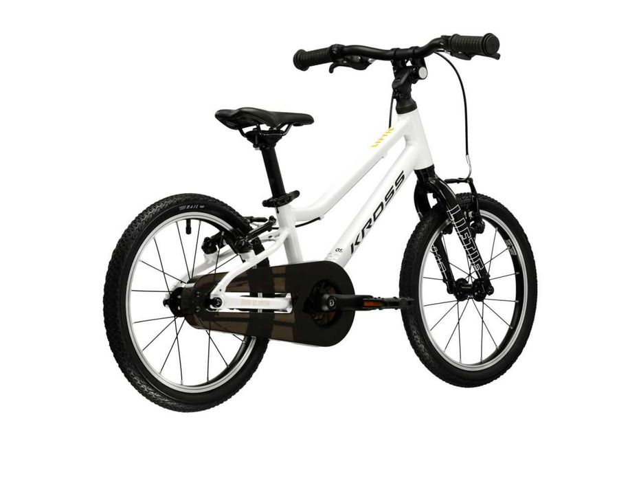 Kross Superlekki rowerek LIFTIE U 16 biały czarny 5.8kg