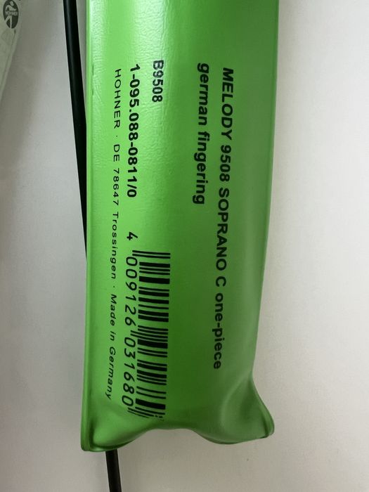 Flauta bisel Hohner - Melody 9508 Soprano C