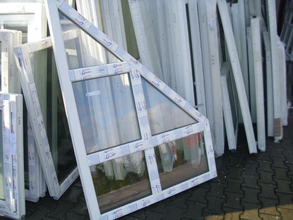 okna nowe białe 164/ 100