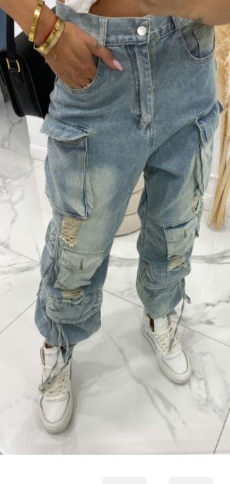 Azaka paris spodnie jeansy