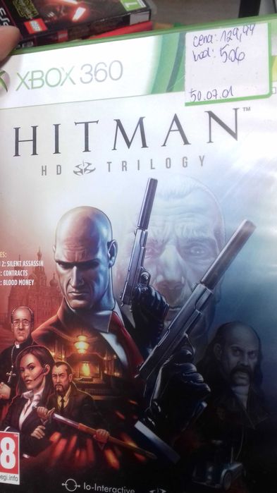 Hitman HD Trilogy xbox 360, sklep tychy, wymiana