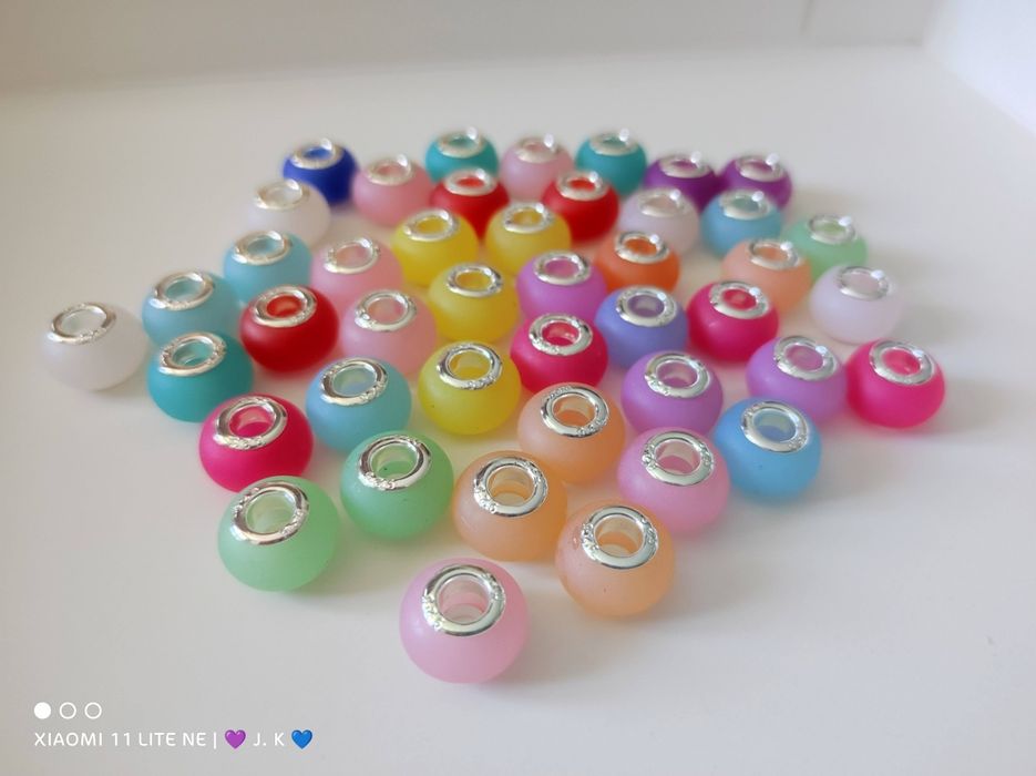 Nowy charms w stylu murano do bransoletki modułowej