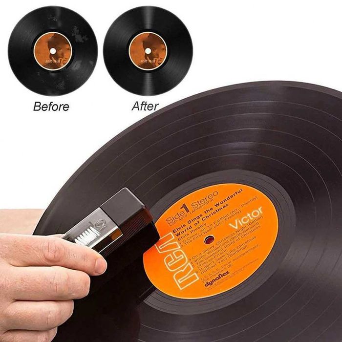 Kit de Limpeza 3 em 1 - Discos de Vinil / Gira-discos