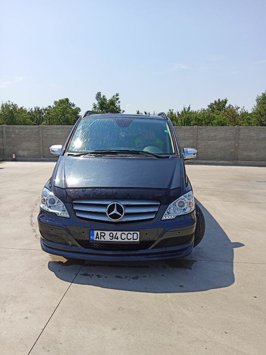 Губа переднего бампера W639 Vito/Viano
