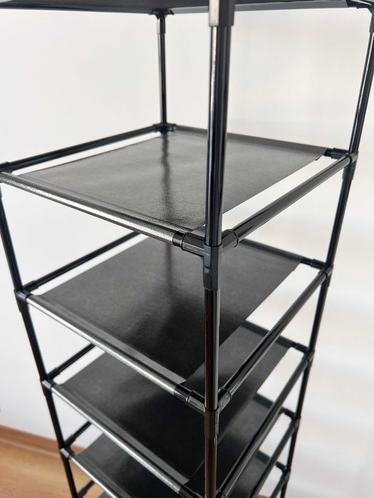 Szafka regał stojak organizer na buty stalowy wąski 10 półek