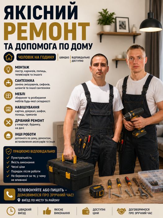 Майстер для дому - чоловік на час