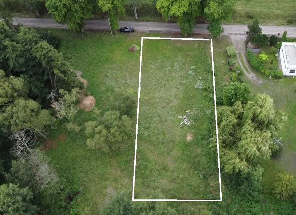 Wapnica k. Międzyzdrojów, piękna działka, pow. 1 210 m², wg MPZP: zabudowa jednorodzinna, na granicy Wolińskiego PN, dostęp do drogi - Widok 2