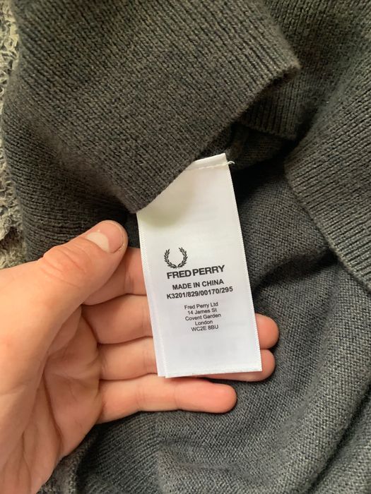 Fred Perry лонг слив