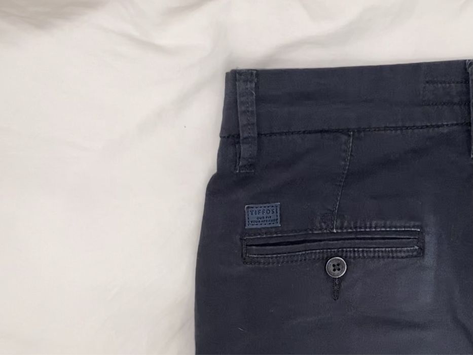 Calcas azul escuras|Chino Slim Fit|TIFFOSI