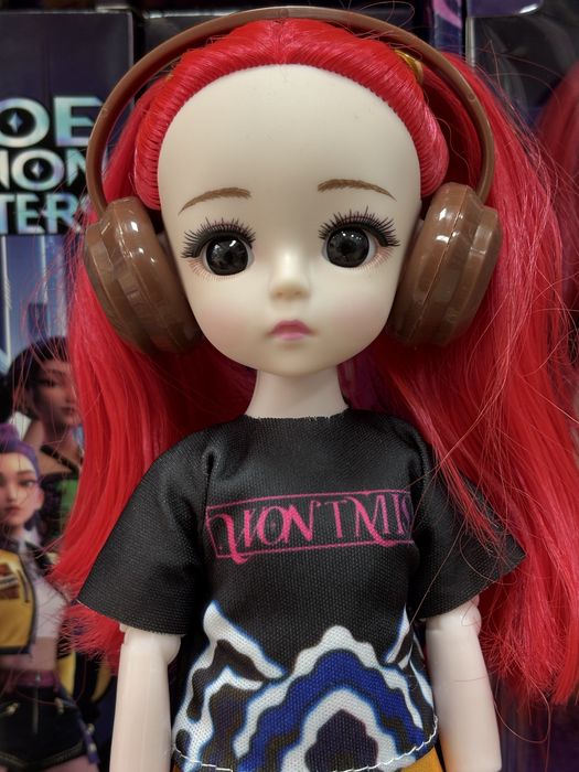 Музичні ляльки K-Pop Demon Hunters Кейпоп мисливці на демонів 30 см