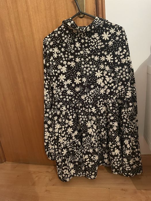 Vestido de manga comprida