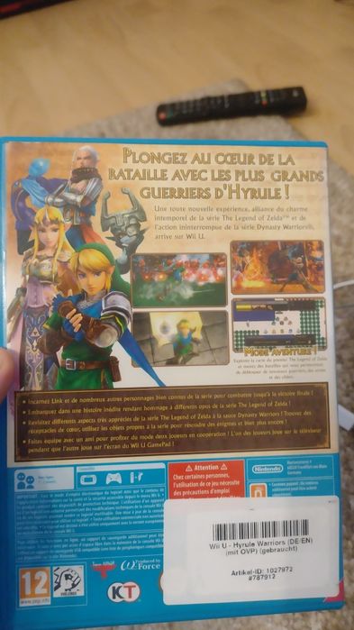 Gra Nintendo Hyrule warriors Wii U Wii-U WiiU