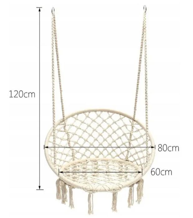 Підвісні гойдалки для дачі та саду Гніздо Лелеки