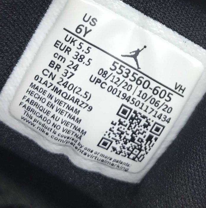 AIR JORDAN 1 Low r.38,5 orygialne skórzane buty stan BDB