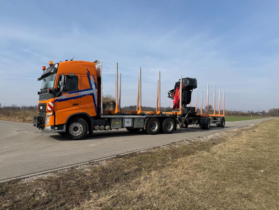 Volvo fh500 6x4 volvo do lasu do drzewa, manual specjalny  volvo do lasu do drewna, specjalny  fh500, palfinger, manual