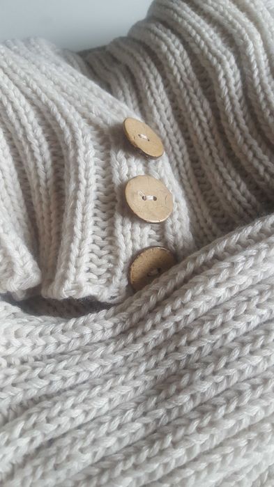 Sweter Poncho rozm. uniwersalny