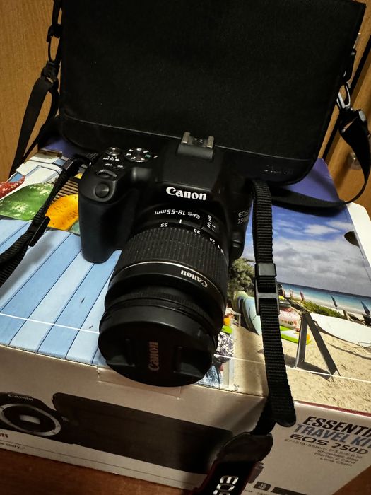 Câmara fotográfica cânon