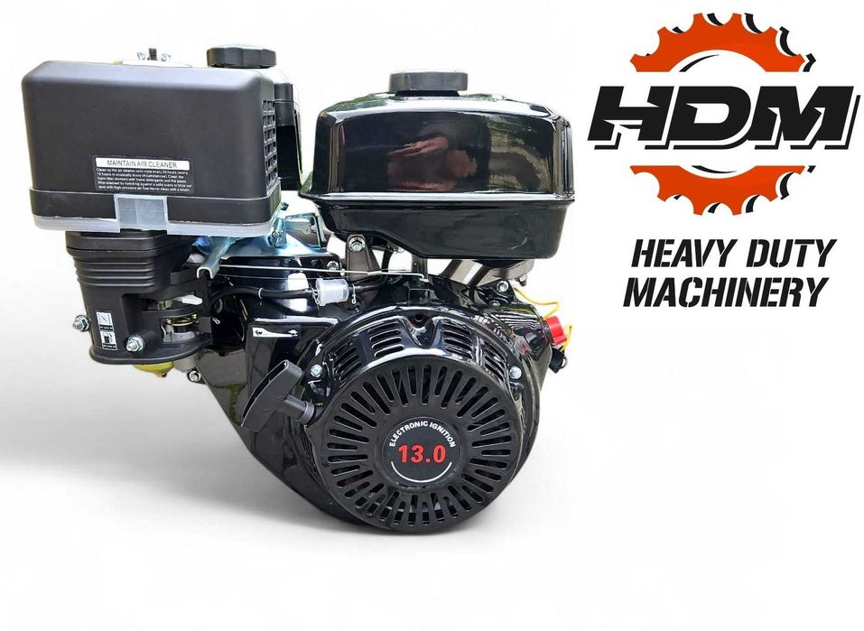 Silnik spalinowy HDM 13KM GX 420 G200A 4-suw rozrusznik wał 1" -25,4mm