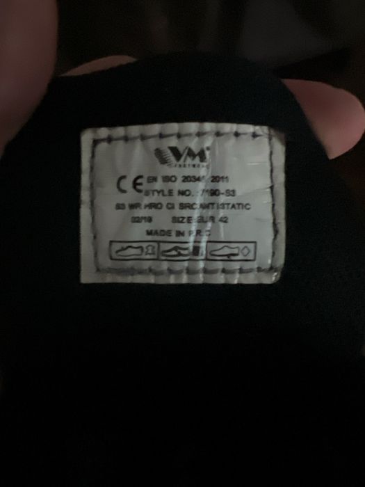 Buty robocze Vm rozmiar 42 Footwear model Portland 7190-S3.