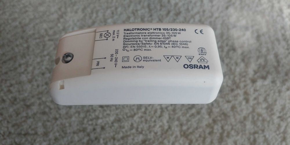 Transformator elektroniczny/zasilacz Osram HTB 105/230 - 240 35W-105W