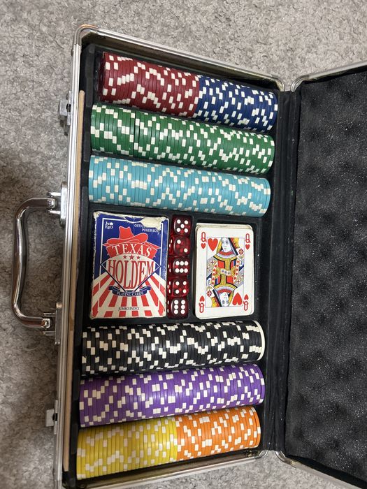 Maleta de poker profissional