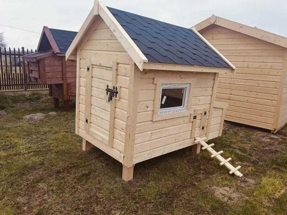 kurnik dla kur, kaczek, gęsi 185x125x210 PRODUCENT