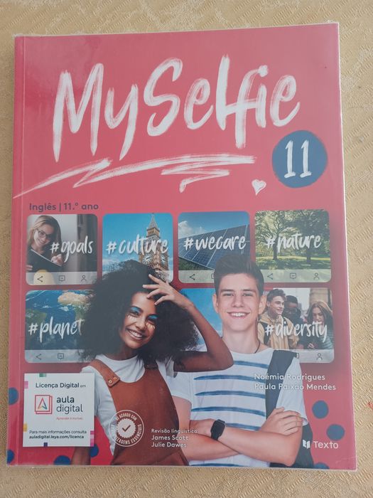 Manual - MySelfie 11 - Inglês 11º ano (como novo)