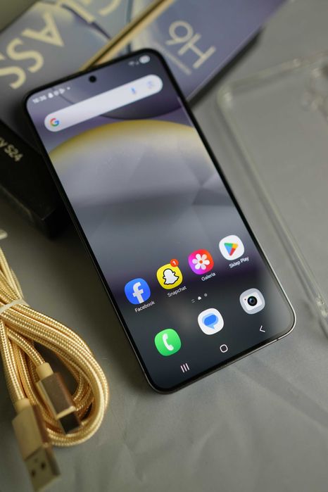 -Samsung S24 128Gb 8GB RAM Duży zestaw bez rat! S23, S25