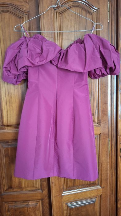 Vestido de festa Rosa/ Roxo Mango Limited Edition