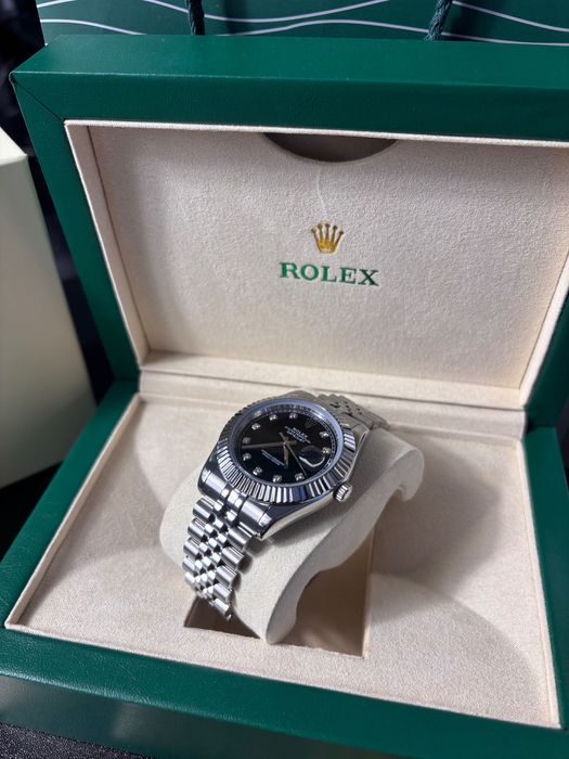 Часы Rolex Date Just Black