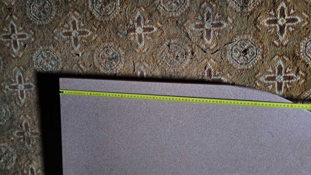 blat w kształcie łezki