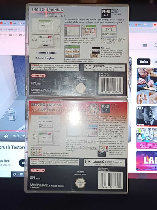 2 Jogos Nintendo DS Practice English