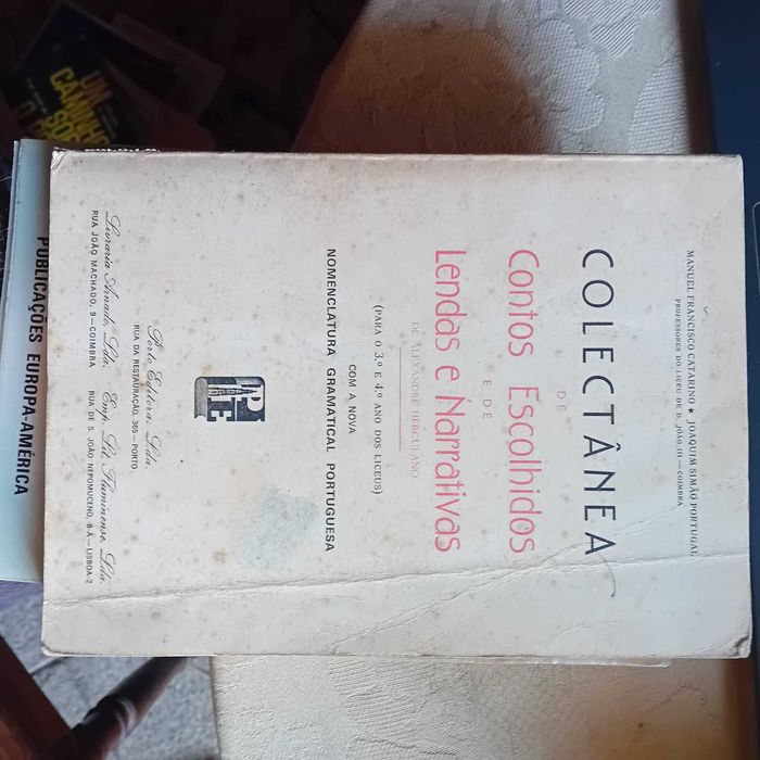 Colectania de Contos escolhidos e Lendas e Narrativas, A. Herculano