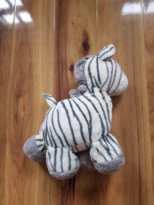 ebra Mothercare groszki w kopytach zabawka pluszak maskotka zwierzątko
