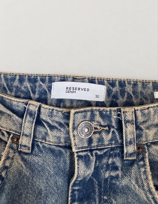 Джинси Reserved Denim W30 / Straight Fit / світло-блакитні