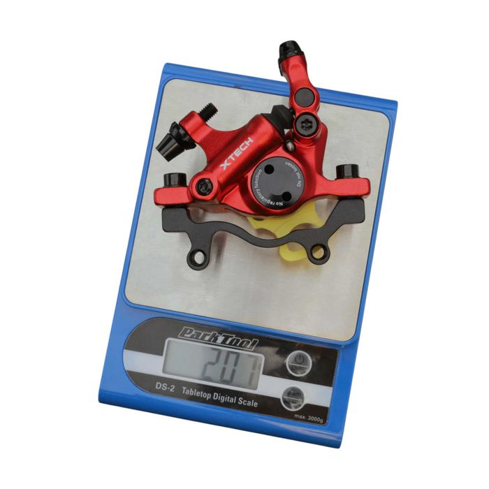 Nowe! ZOOM XTECH HB100 hamulce hydrauliczne mechaniczne czerwone