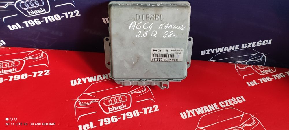 Komputer Sterownik Silnika Audi A6 C4 2.5 Q Manual 98 Blask Gołdap