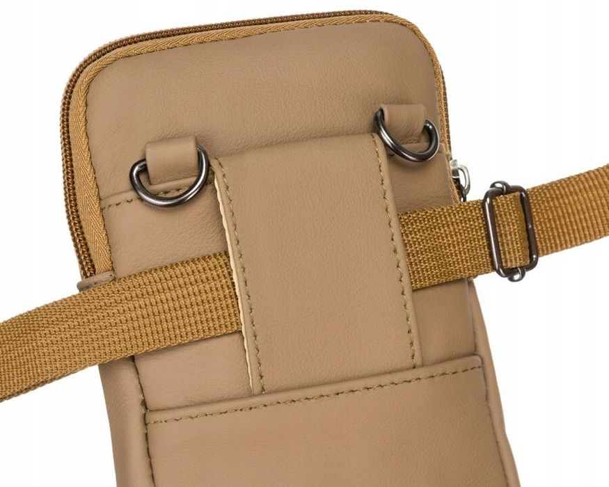 mini torebka damska ze skóry naturalnej - rovicky