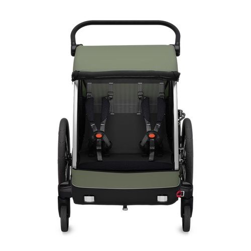 Thule Courier podwójna przyczepka rowerowa wózek spacerowy