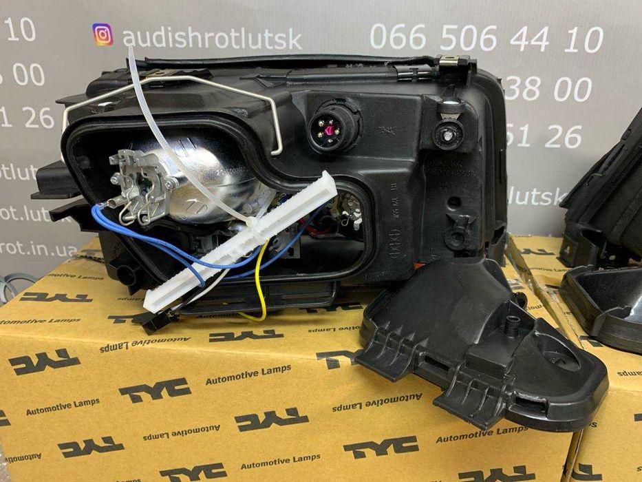 Фари лінзовані Audi A6 C4 нові TYC фара ауді ауди а6 ц4