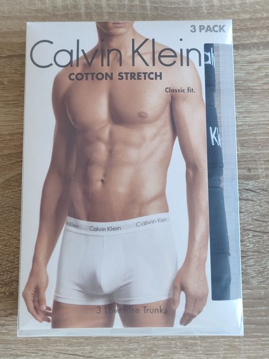 Bokserki męskie Calvin Klein M nowe czarne