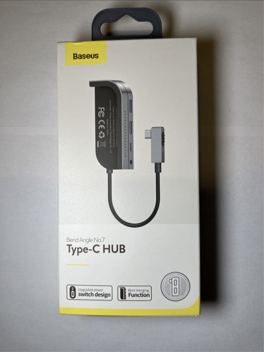 Stacja dokująca Baseus Hub Bend Angle No.7 Nowa