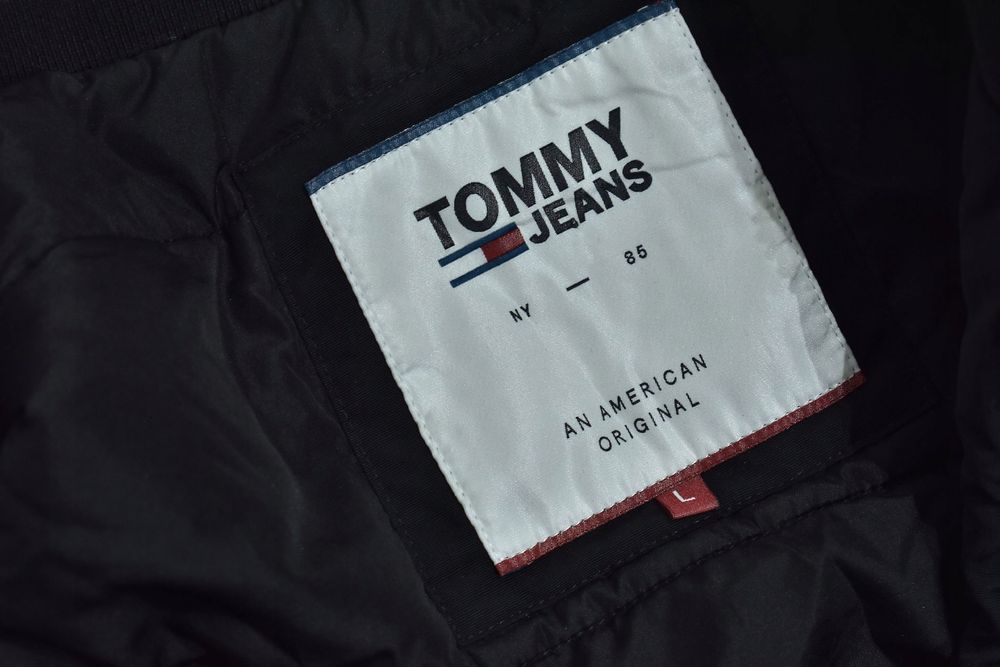 Tommy Hilfiger Przejściowa Ocieplana Kurtka Męska Bomber L