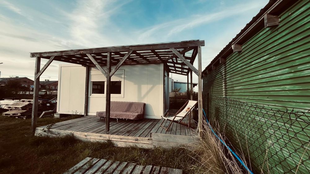 Kontener  z tarasem 6x3 domek caloroczny