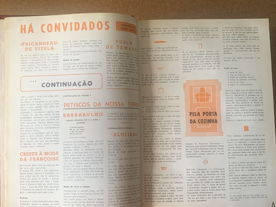 Revista Portuguesa de Culinária encardenada