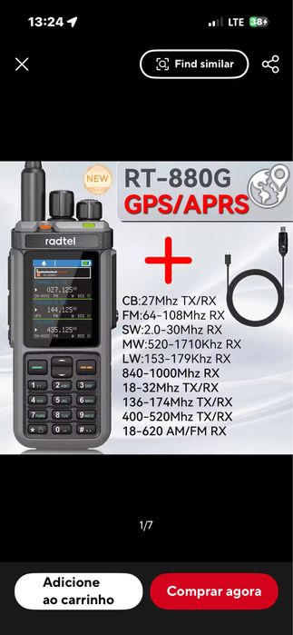Multi-Band Portable Radio64738872321409120