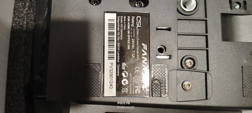 Base fanatec csl elite PlayStation