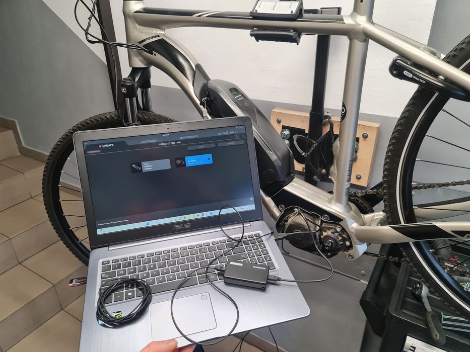 Serwis rowerów elektrycznych / diagnostyka BOSCH YAMAHA SHIMANO SPEED